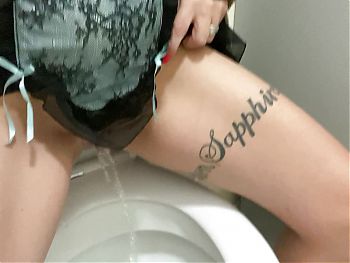 Pissing in public toilets 